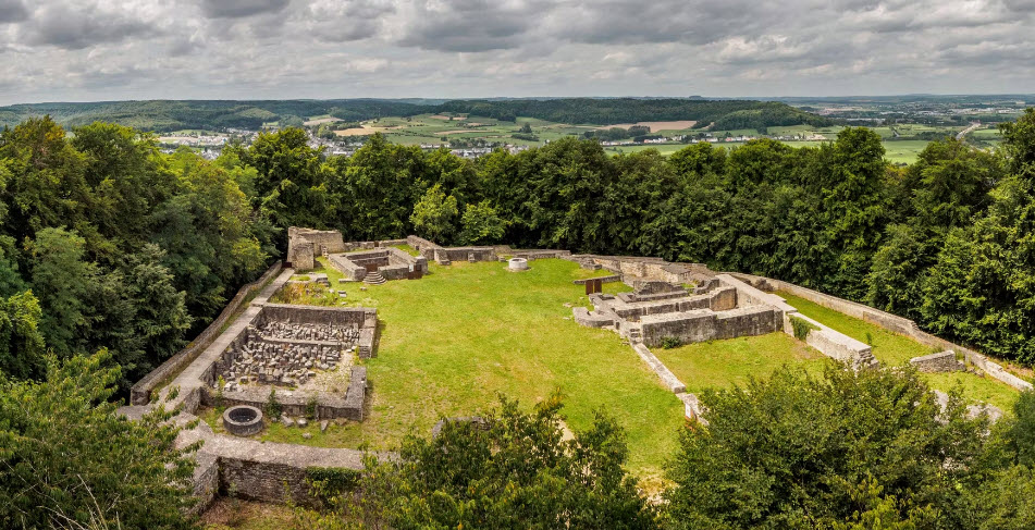 Château Fort Le Mont-Saint-Jean de Dudelange, Luxembourg